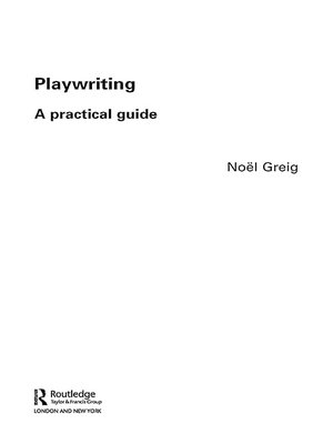 cover image of Playwriting
